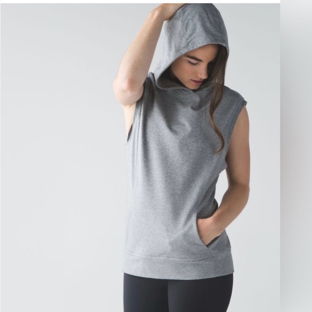 Lululemon Blissed Out Sleeveless Hoodie